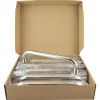 Barre D'Appui|Godonnier 10 barres d'appui droites en inox poli brillant Essentiels 35,7 cm