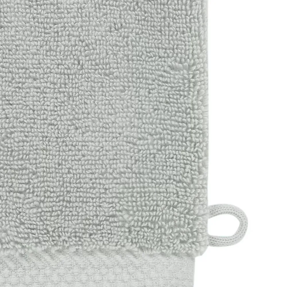 Sensei Maison 3 gants de toilette Zéro Twist 560 g/m² Gris Perle 16x22 cm SENSOFT