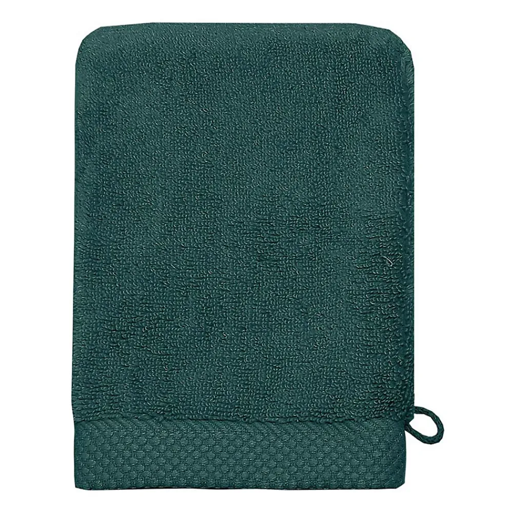 Sensei Maison 3 gants de toilette Zéro Twist 560 g/m² Petrol 16x22 cm SENSOFT