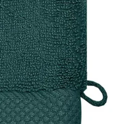 Sensei Maison 3 gants de toilette Zéro Twist 560 g/m² Petrol 16x22 cm SENSOFT