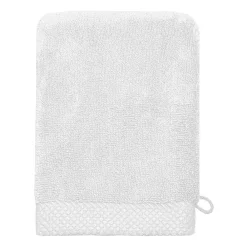Sensei Maison 3 gants de toilette Zéro Twist 560 g/m² Blanc 16x22 cm SENSOFT