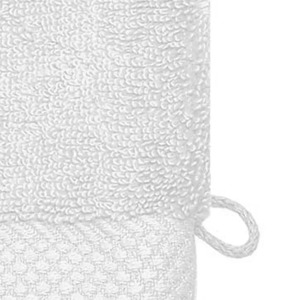 Sensei Maison 3 gants de toilette Zéro Twist 560 g/m² Blanc 16x22 cm SENSOFT