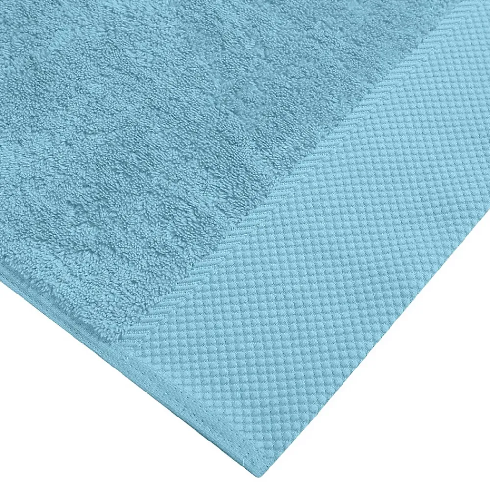 Sensei Maison 3 grandes serviettes invité Zéro Twist 560 g/m² Cobalt 40x60 cm SENSOFT