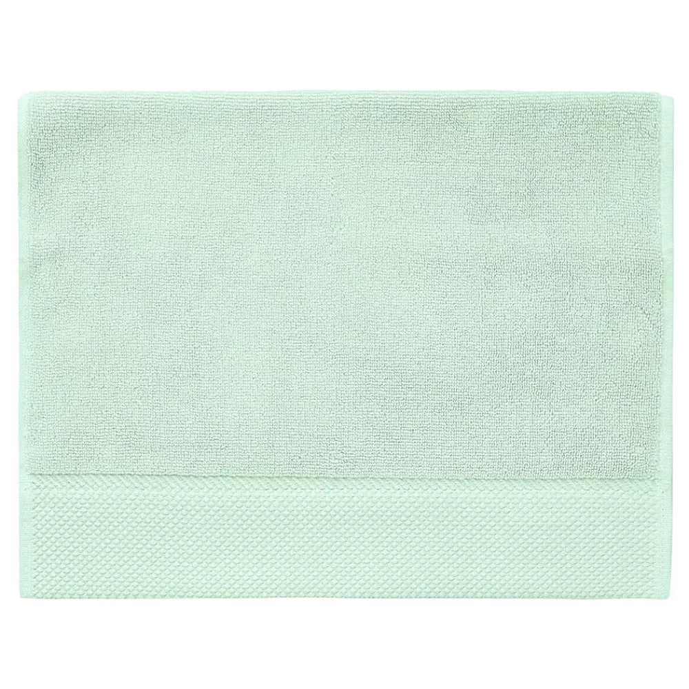Serviette De Toilette|Sensei Maison 3 grandes serviettes invité Zéro Twist 560 g/m² Menthe 40x60 cm SENSOFT