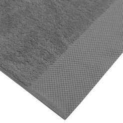 Sensei Maison 3 grandes serviettes invité Zéro Twist 560 g/m² Anthracite 40x60 cm SENSOFT