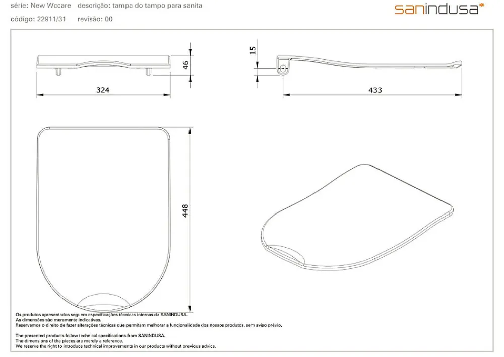 Abattant Wc|Sanindusa Abattant de WC a ouverture frontale PMR normes handicapé New WC Care blanc