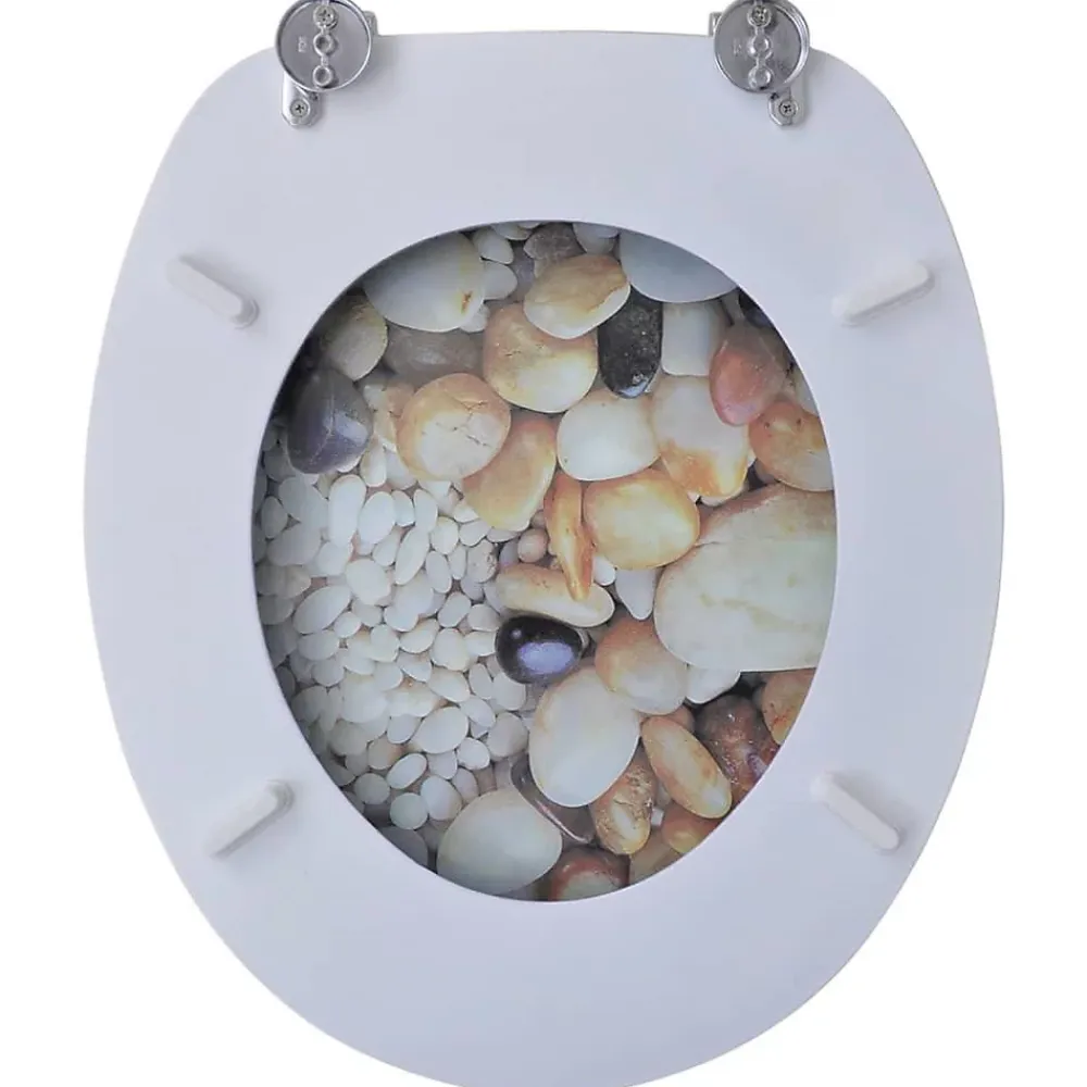 Abattant Wc|Helloshop26 Abattant de WC avec couvercle design