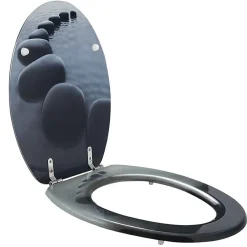 Abattant Wc|MSV Abattant de wc modele chemin de galets