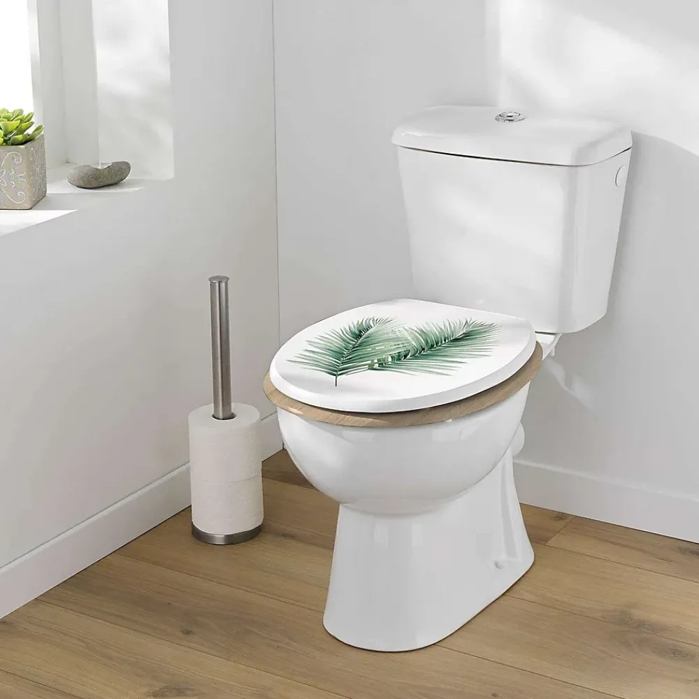 Abattant Wc|Douceur D'Intérieur Abattant et brosse WC Varadero