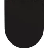 Gelco Design Abattant pour wc déclipsable flat noir