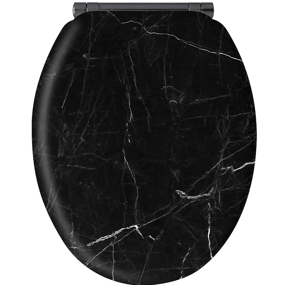 Gelco Design Abattant pour wc mdf effet marbre