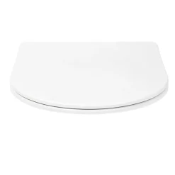 Rea Abattant Uf Duroplast Flat White Carlo Carter White