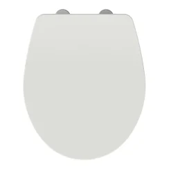 Abattant Wc|Allibert Abattant WC Slimeo en Thermodur coloris blanc brillant avec frein de chute