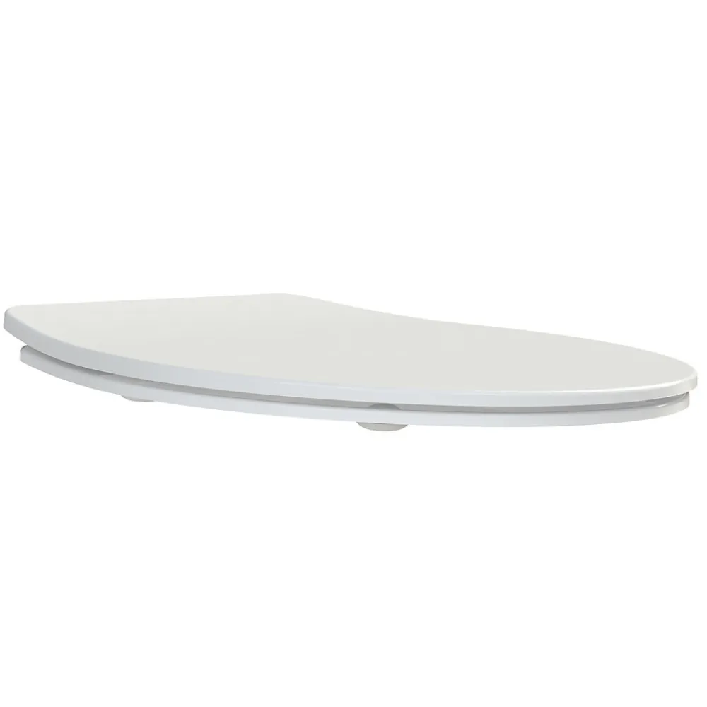 Abattant Wc|Allibert Abattant WC Slimeo en Thermodur coloris blanc brillant avec frein de chute