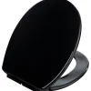 Abattant Wc|Bemis Abattant WC - Rock - Polypropylene noir double