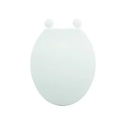 MSV Abattant wc Blanc Charnières PS