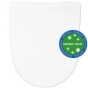 Bemis Abattant WC blanc brillant D-Shape