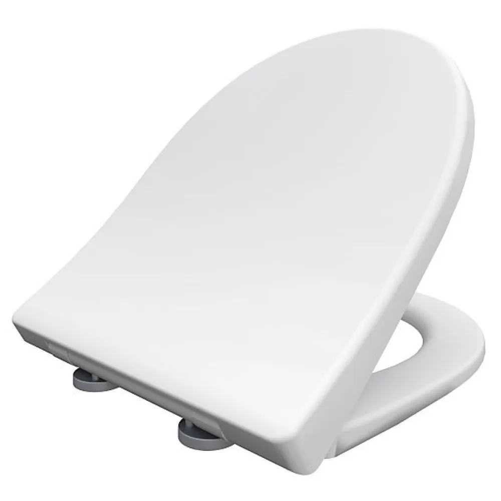 Bemis Abattant WC blanc brillant D-Shape