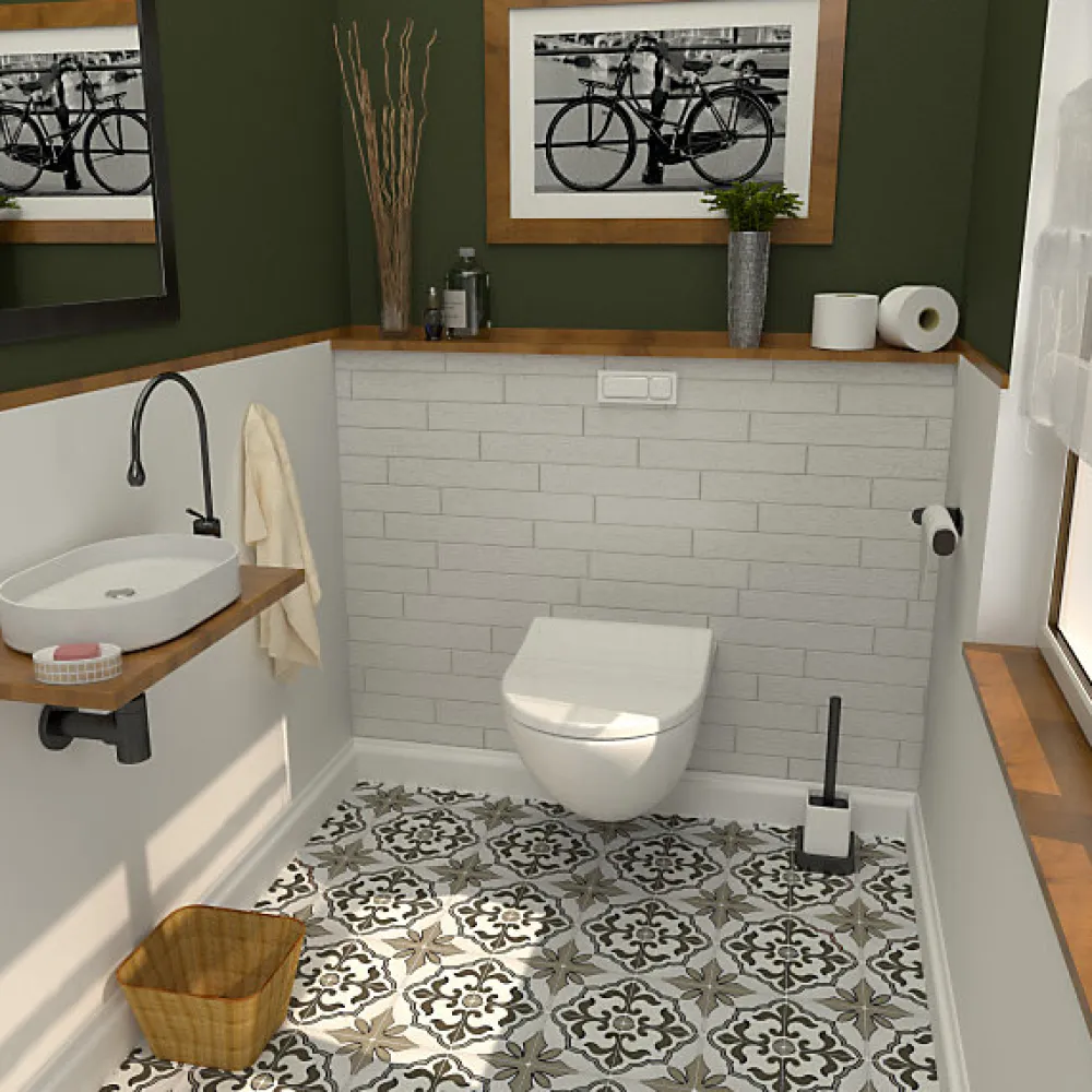 Bemis Abattant WC blanc brillant D-Shape