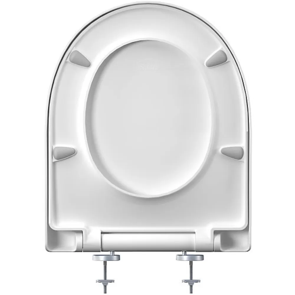 Bemis Abattant WC blanc brillant D-Shape
