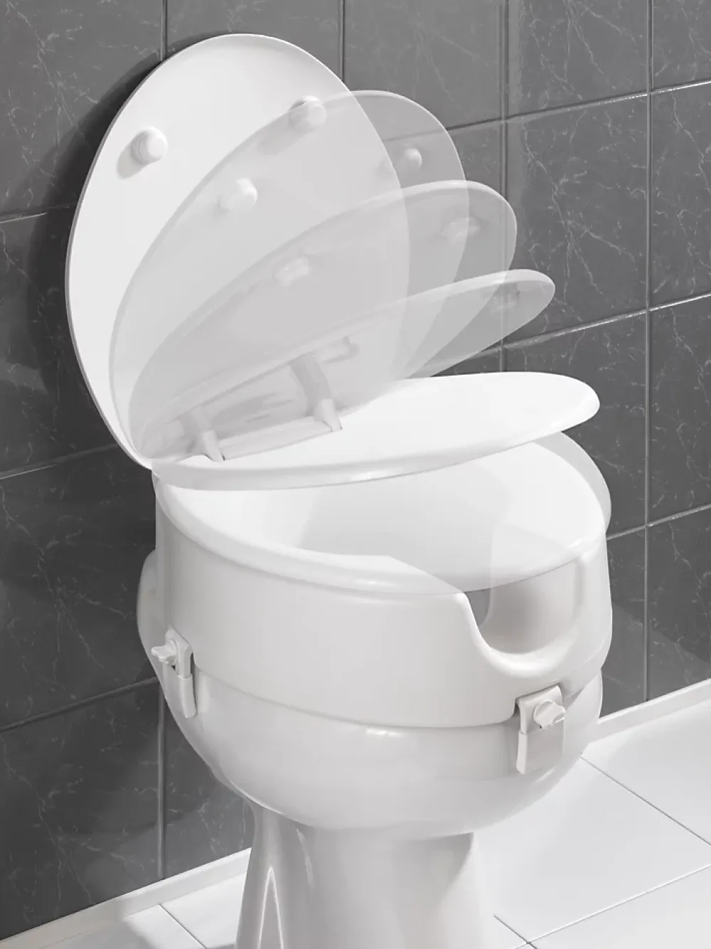 Abattant Wc|Wenko Abattant WC blanc Duroplast Secura