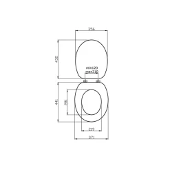Kiamami Valentina Abattant Wc Bordeaux Mat En Mdf Compatibilité Universelle