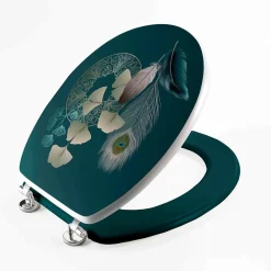 Douceur D'Intérieur Abattant WC charnières métal GINKO