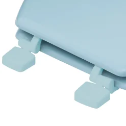 5Five Abattant WC coloris bleu arctique à fermeture standard, Colors