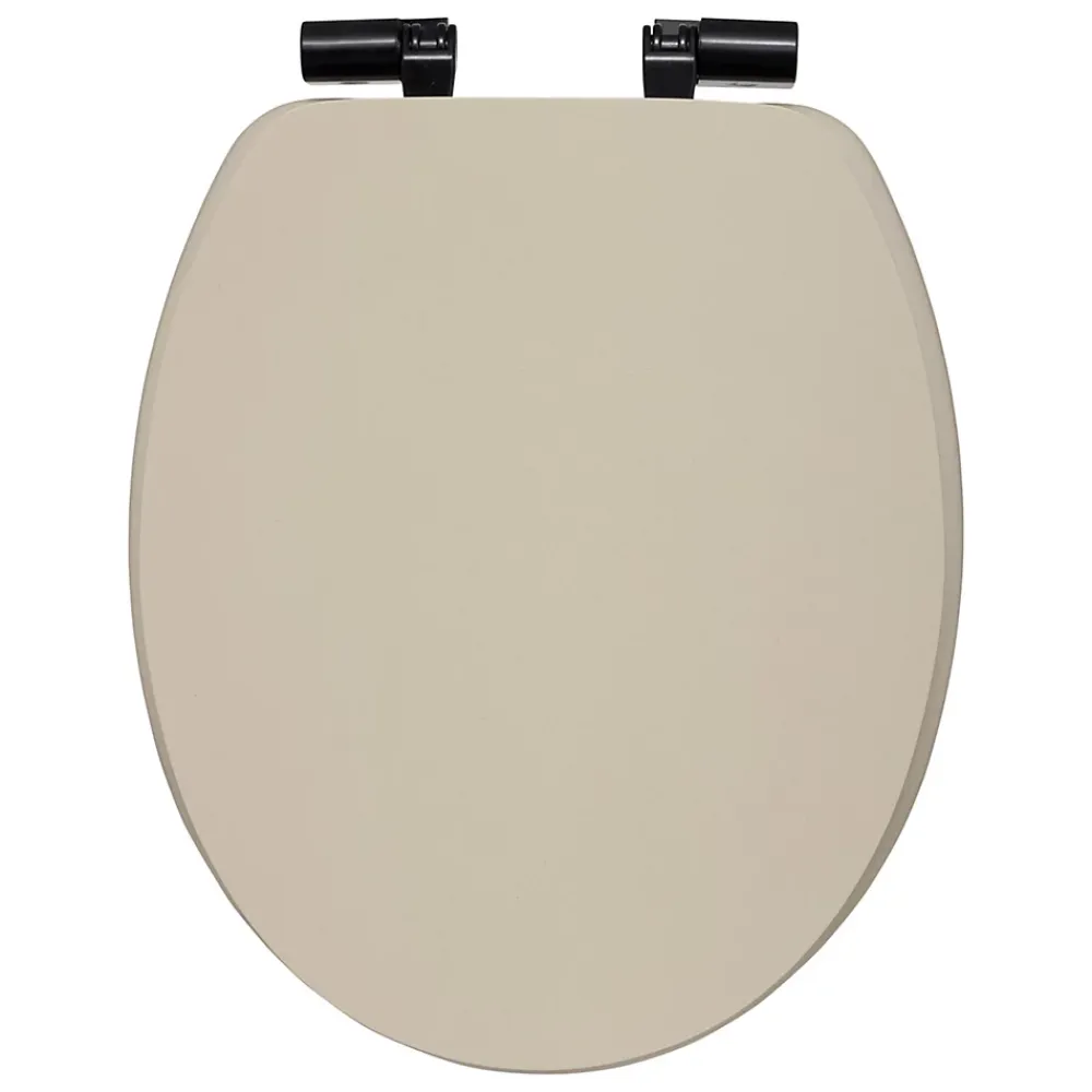5Five Abattant WC coloris lin à fermeture ralentie, Onyx