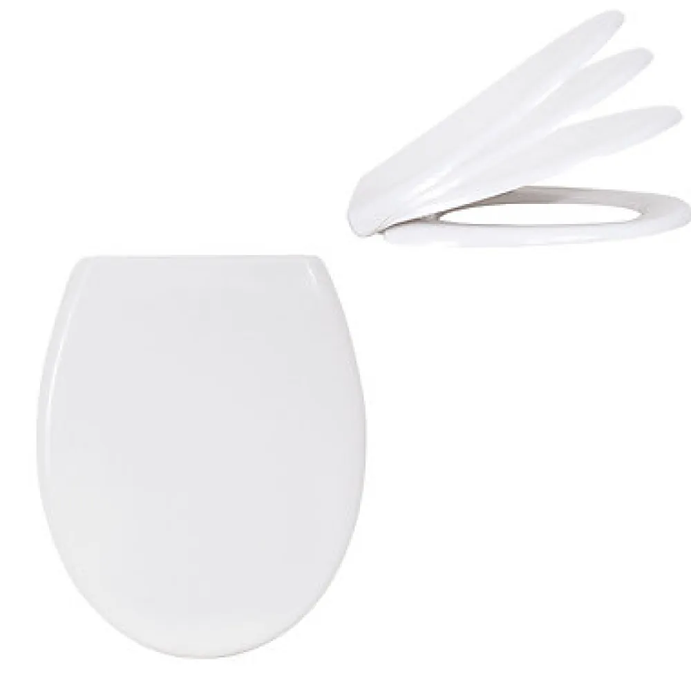 Abattant Wc|MSV Abattant WC déclipsable avec frein de chute, thermodur blanc,