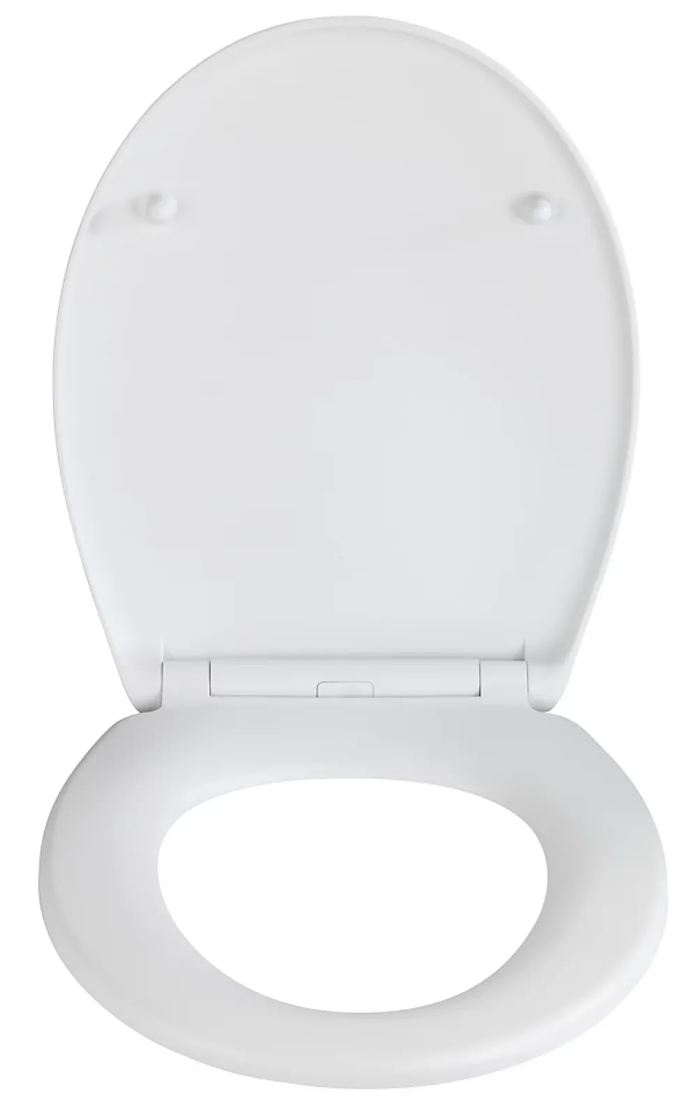 Abattant WC déclipsable blanc avec frein de chute Ikaria