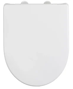 Abattant Wc| Abattant WC déclipsable blanc avec frein de chute Sindia
