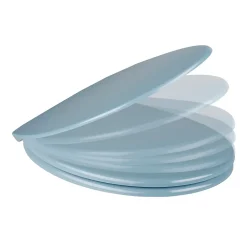 GoodHome Abattant WC Diani avec frein de chute bleu
