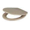 Abattant Wc|GoodHome Abattant WC Diani avec frein de chute taupe
