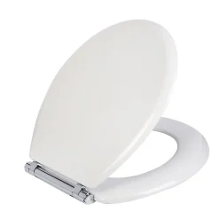 Olfa Abattant WC double - Tradition Easy Clip - - Blanc - Entraxe 65 à 170 mm
