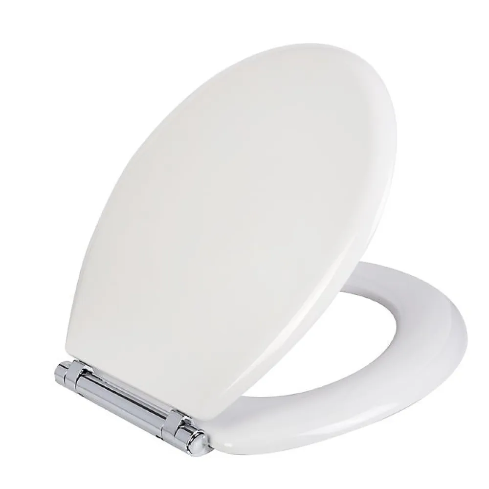 Olfa Abattant WC double - Tradition Easy Clip - - Blanc - Entraxe 65 à 170 mm