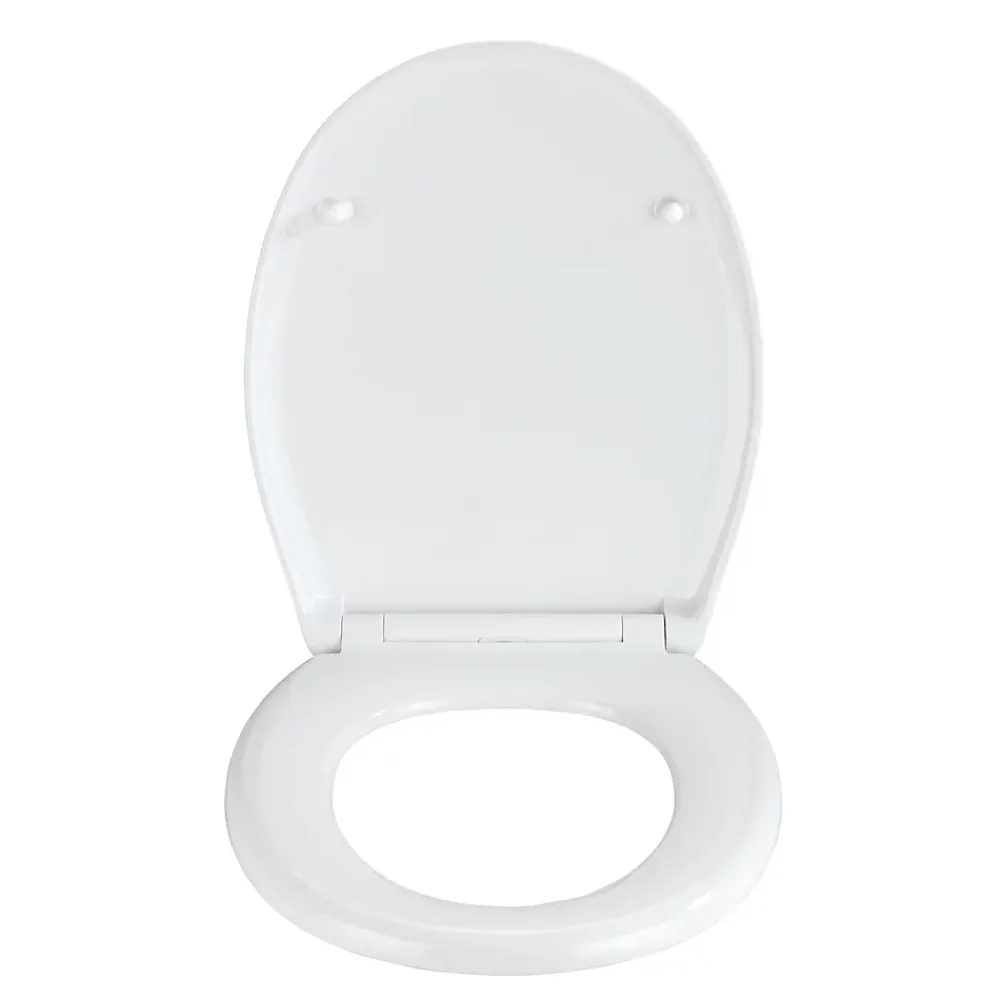 Abattant Wc|Wenko Abattant WC effet marbre Concrete - Abaissement automatique - Duroplast