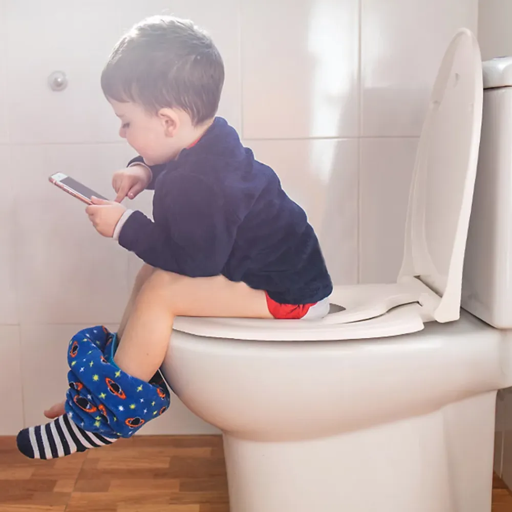 Abattant Wc|Todot Abattant WC Familial avec Siège Enfant Magnétique Retirable et Frein de Chute