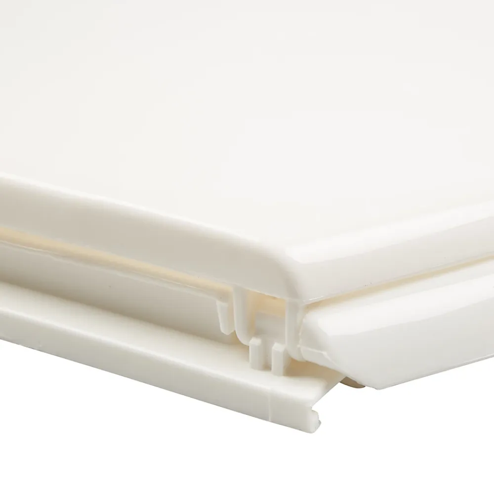 Abattant WC First en polypropylène coloris blanc