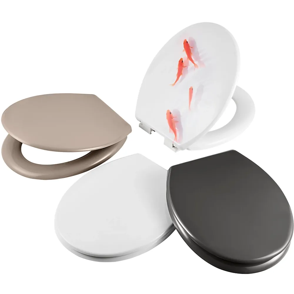 Abattant Wc|Cooke & Lewis Abattant WC Genoa avec frein de chute taupe