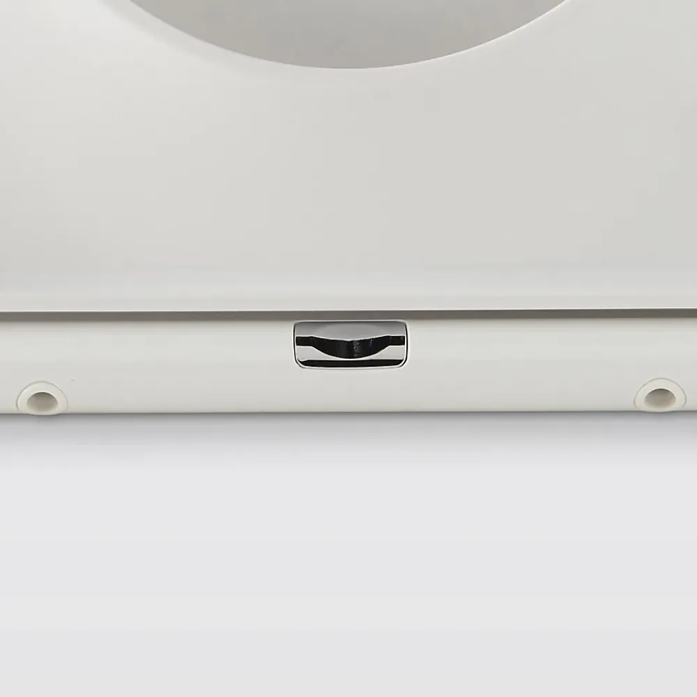 GoodHome Abattant WC Cavally en duraplast coloris blanc avec frein de chute