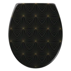 Abattant Wc|GoodHome Abattant WC Diani déco art deco