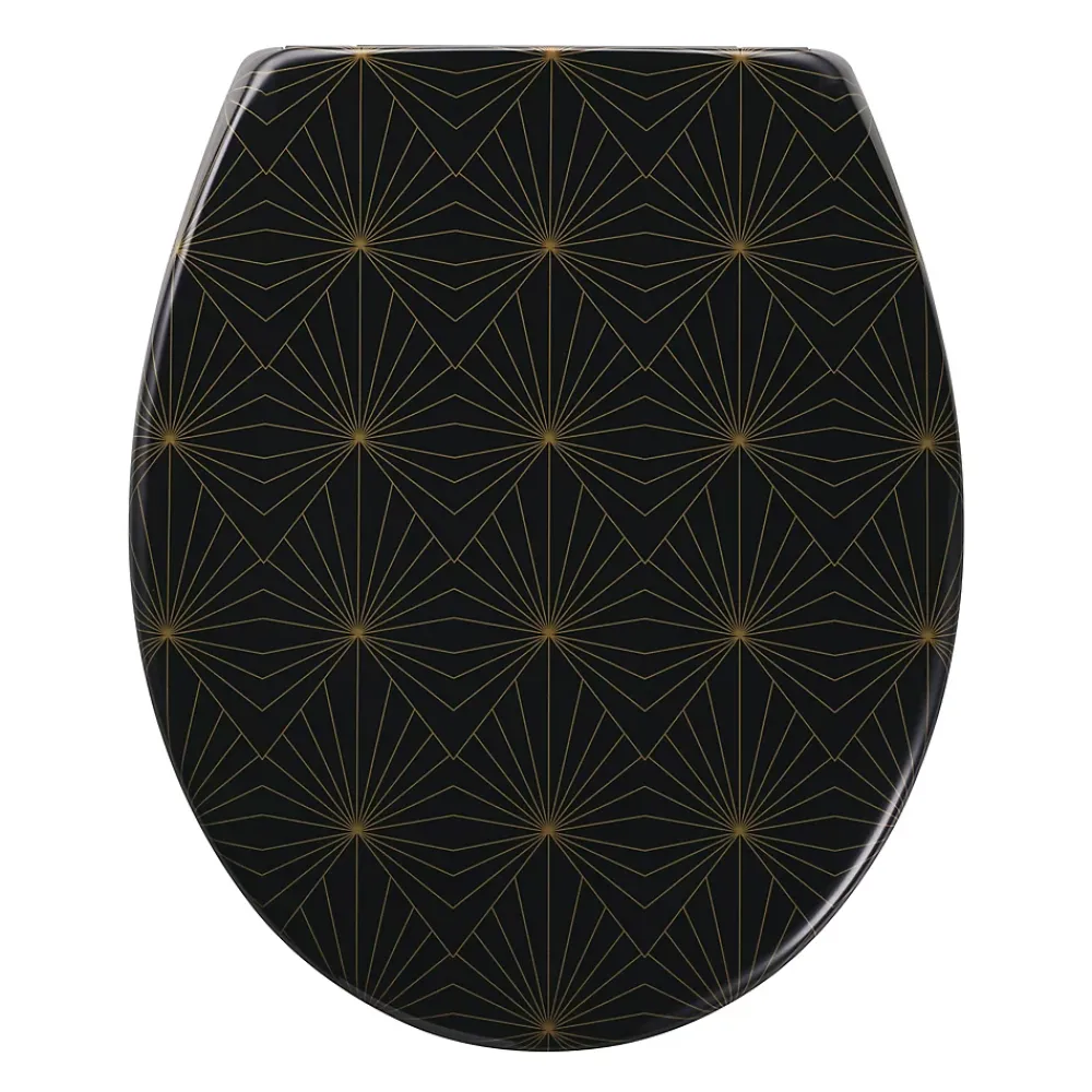 Abattant Wc|GoodHome Abattant WC Diani déco art deco