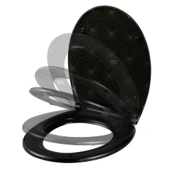 Abattant Wc|GoodHome Abattant WC Diani déco art deco
