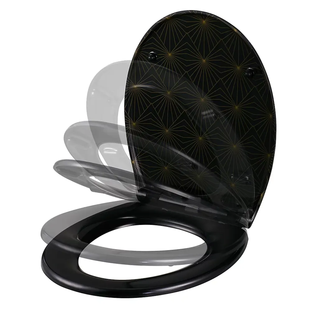 Abattant Wc|GoodHome Abattant WC Diani déco art deco