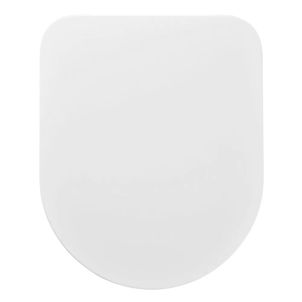 Abattant Wc|GoodHome Abattant WC duroplas Tanaro blanc