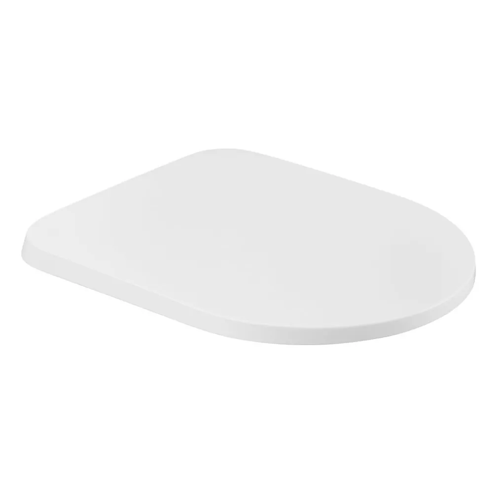 Abattant Wc|GoodHome Abattant WC duroplas Tanaro blanc