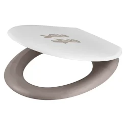 Abattant Wc|GoodHome Abattant WC Genoa lui & elle