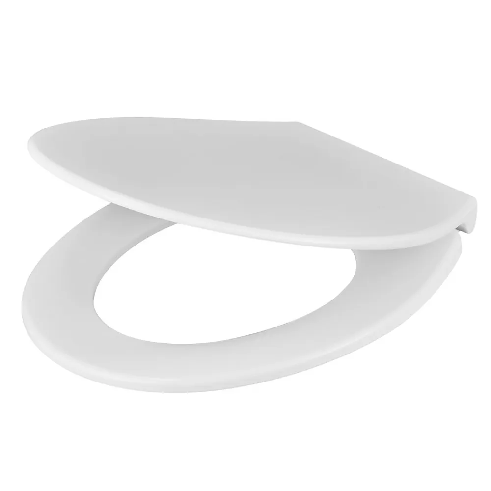 GoodHome Abattant WC WC Kouban blanc