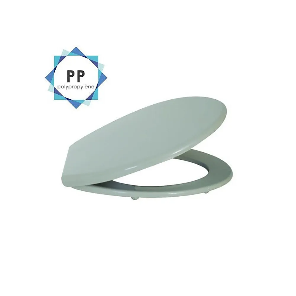 Abattant Wc|MSV Abattant wc Gris Charnières PS
